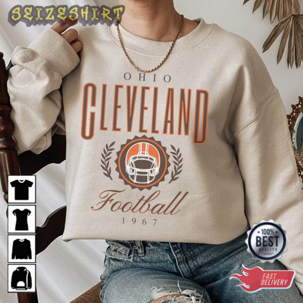 Cleveland Football Vintage Sweatshirt