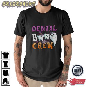 Dental Boo Crew Halloween Cute Shirt