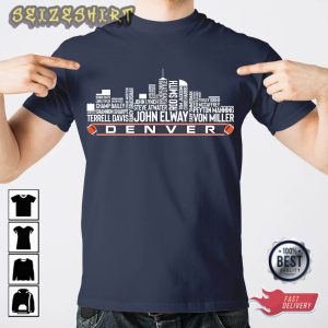 All Time Legends Denver T-shirt Printing