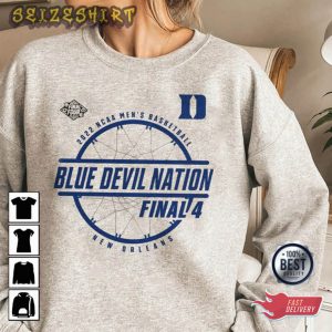 Blue Devils Nation 2022 Final Four Baseketball T-Shirt