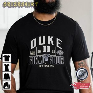 Duke Blue Devils 2022 NCAA Final Four New Orlean Basketball T-Shirt