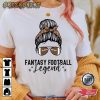 Fantasy Football Messy Bun Shirt