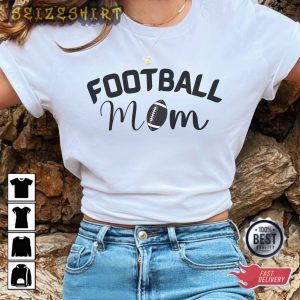 Football Mama T-shirt, Trendy Football Mom Shirt