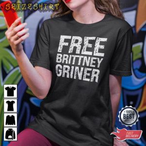 Free Brittney Griner Shirt Bring Brittney Home Basketball T-Shirt