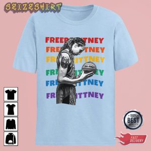 Free Brittney Griner Shirt Support Womens Basketball T-Shirt