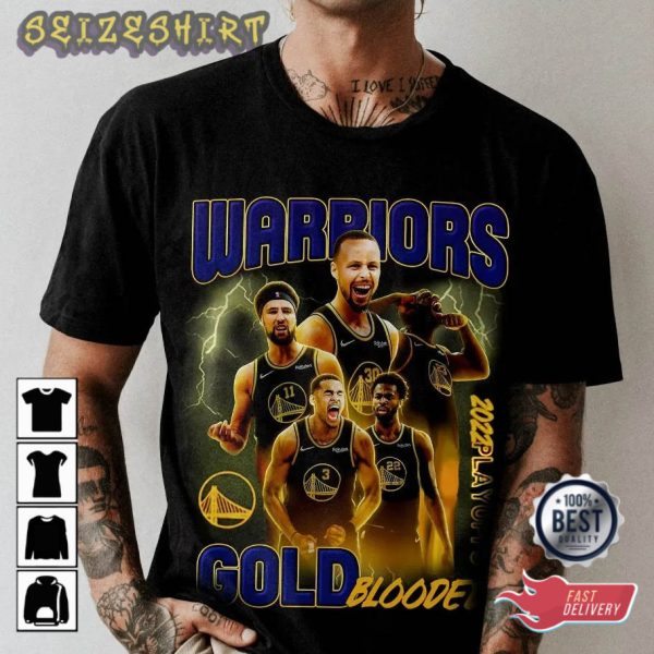 Golden State 2022 Gold Blooded Stephen Curry Klay Thompson Shirt