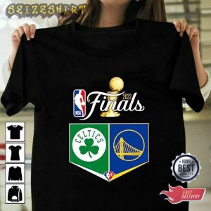 Golden State Warriors vs Boston Celtics Basketball Jerseys T-Shirt