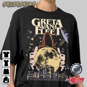 Greta Van Fleet Strange Horizons 2022 Tour Merch T-Shirt