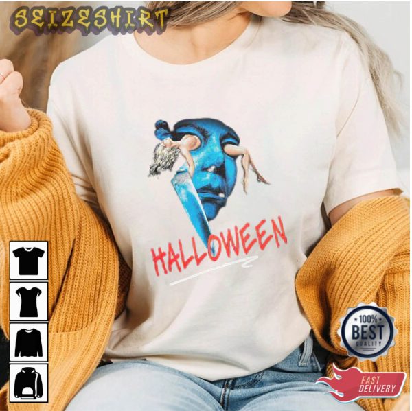 Halloween Michael Myers Graphic Shirt