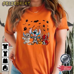 Halloween Stitch Trick Or Treat T-Shirts