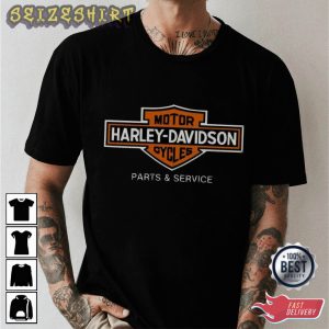 Harley Davidson Past & Sevice Graphic Tee