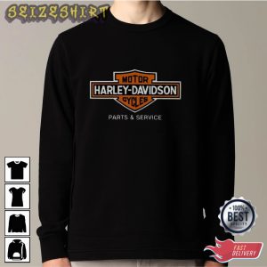 Harley Davidson Past & Sevice Graphic Tee