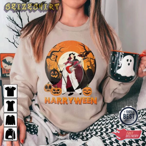 Harry Style Spooky Funny Halloween T-Shirt