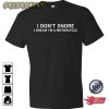 Husband Gift, Snoring Shirt Motorcycle Shirt