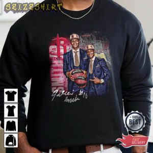 Jabari Smith Jr 2022 Vintage Memphis NBA Draft 2022 T-Shirt_3