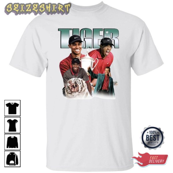 Jayson Tatum Rocks Tiger Woods Basketball T-Shirt