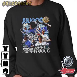Julio Rodriguez Vintage Style Shirt Julio Rodriguez 90s Bootleg Tshirt_3