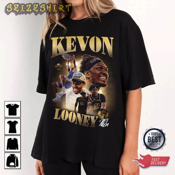 Kevin Looney Style Basketball Warriors Poole T-Shirt