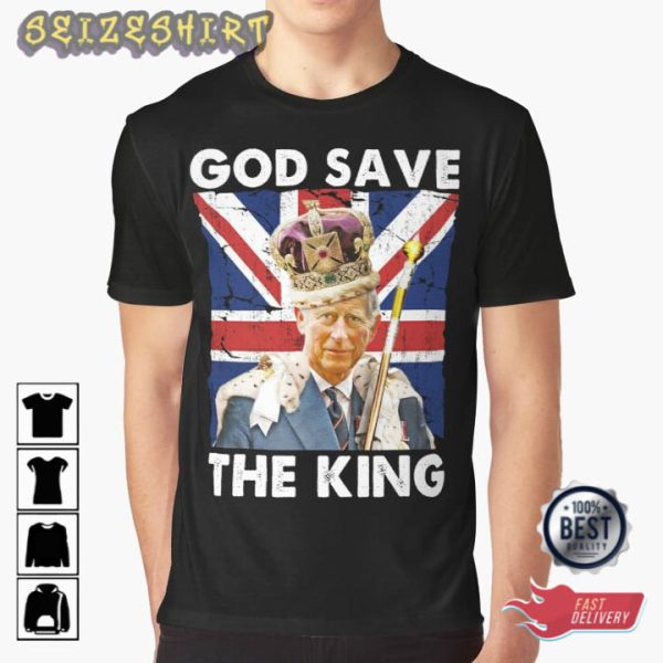 King Charles III Vintage T-Shirt