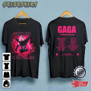 Lady Gaga The Chromatica Ball Tour Merch T-Shirt