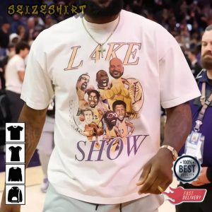 Lebron James Lake Show Lakers Basketball Sports T-Shirt