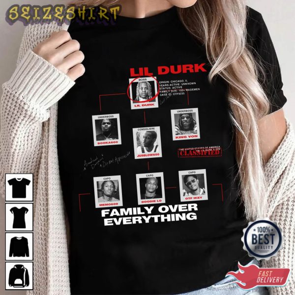 Lil Durk Only The Family Graphic Tee