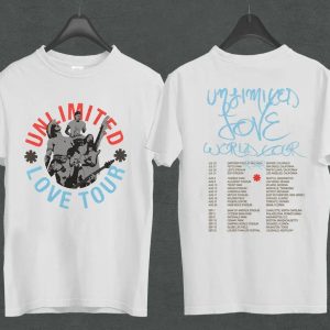 Love World Tour Red Hot Chili Peppers World Tour T-Shirt