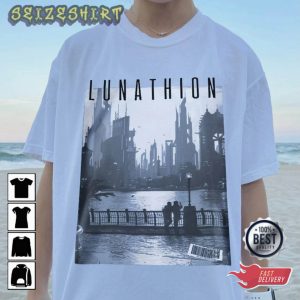 Lunathion Crescent City Modern Merch T-Shirt