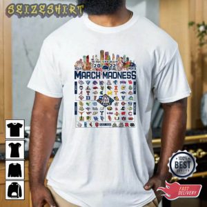 March Madness The Road to New Orleans 2022 NCAA Basketball T-shirt