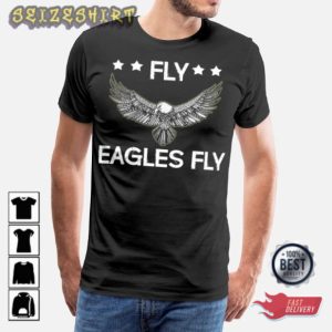 Fly Eagles Basic Tee For Men Tshirt