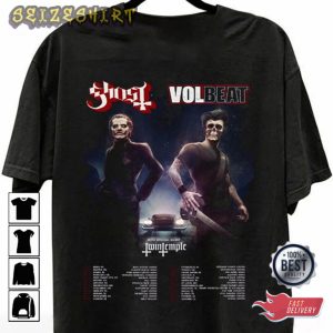 Music World Ghost Volbeat Tour 2022 Merch T-Shirt_2
