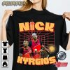 N.Kyrgios Us Open T-shirt Design