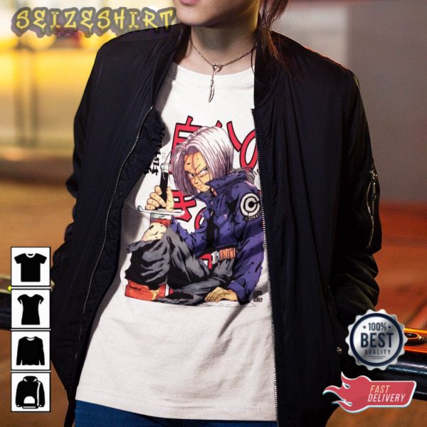 Own Your Future DBZ Trunks Anime Merch T-shirt