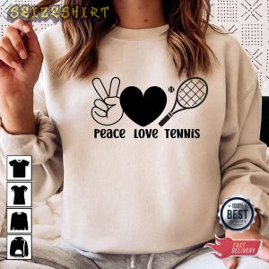 Sweatshirt Design For Tennis Lovers