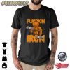 Pumpkin Iron Graphic Tee Shirt