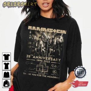 Rammstein World Tour Merch T-Shirt