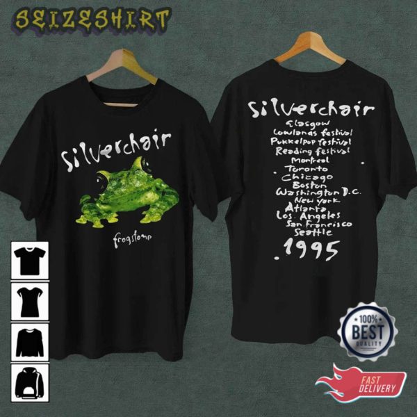 Silverchair Frogstomp 1995 Tour Rock Metal Band Merch T-Shirt