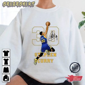 Stephen Curry Dunk T-shirt Basketball T-Shirt