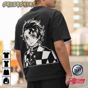 Anime Manga Tanjiro Kamado Graphic Tee