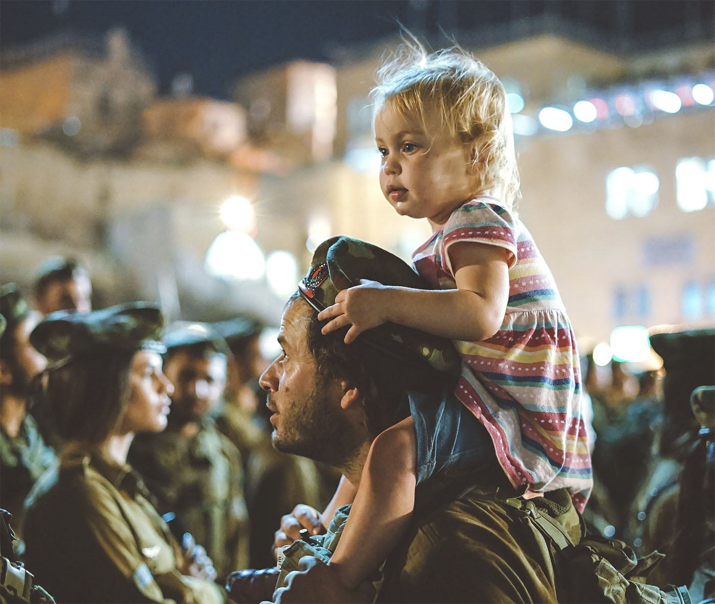 Dad and daughter