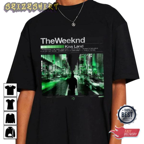 The Weeknd Kiss Land Merch T-Shirt
