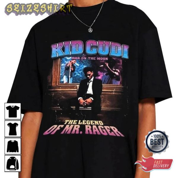 To The Moon World Tour Kid Cudi T-Shirt