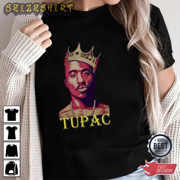 Tupac Graphic Long Sleeve Tee