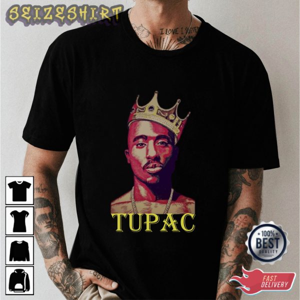Tupac Graphic Long Sleeve Tee