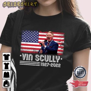 Dodgers Announcer Vin Scully Graphic Tee