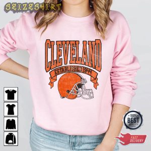 Vintage Cleveland Football Retro Tshirt