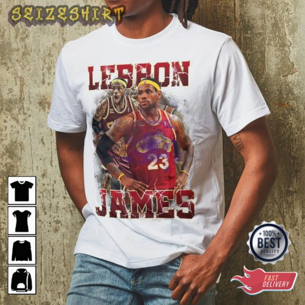 Vintage King Lebron James Basketball Shirt