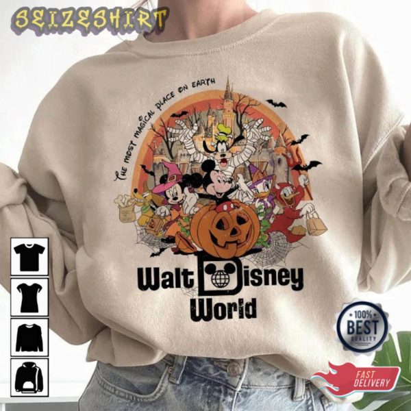 Vintage Walt Disney World Halloween shirt, Disney Halloween shirt