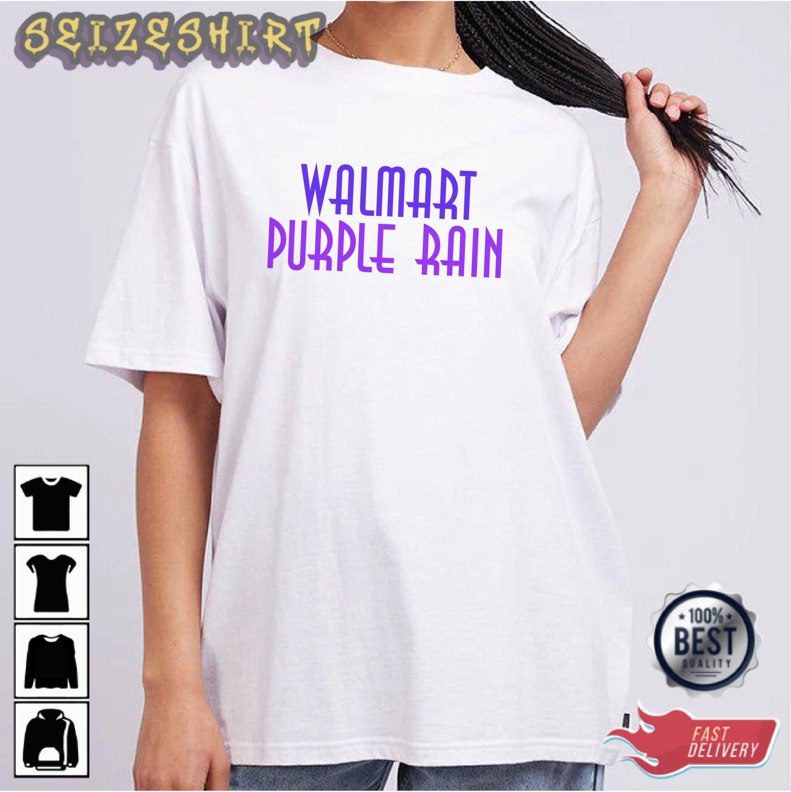 Walmart Purple Rain Tshirt