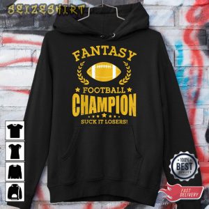 Winner Fantasy Football Champ Champion Draft Football Legend Tshirt_3